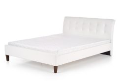 Czarne lub białe łóżko z eko skóry SUMARO 160 5