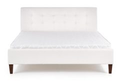 Czarne lub białe łóżko z eko skóry SUMARO 160 8