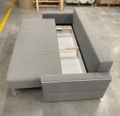 Kanapy z poduszkami do salonu z dużą powierzchnią spania SIMONA B 24
