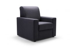 Sprężynowy fotel ze schowkiem EVELINE - piękne tkaniny do wyboru 4