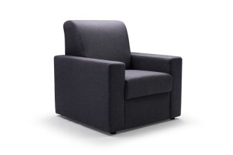 Sprężynowy fotel ze schowkiem EVELINE - piękne tkaniny do wyboru 21