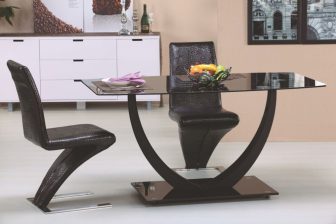 Czarny stół w nowoczesnym stylu ANTON 6