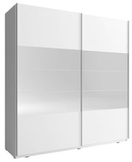 Duża szafa z podwójnym lustrem MIXA 1/200 – biała albo sonoma 3