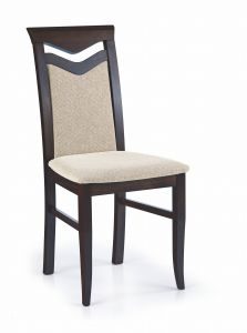 Krzesło CITRONE krzesło drewniane z tapicerowanym siedziskiem i oparciem 3
