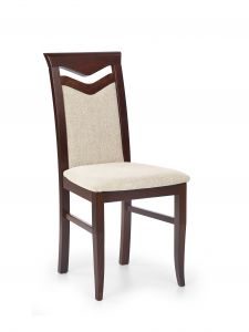 Krzesło CITRONE krzesło drewniane z tapicerowanym siedziskiem i oparciem 4