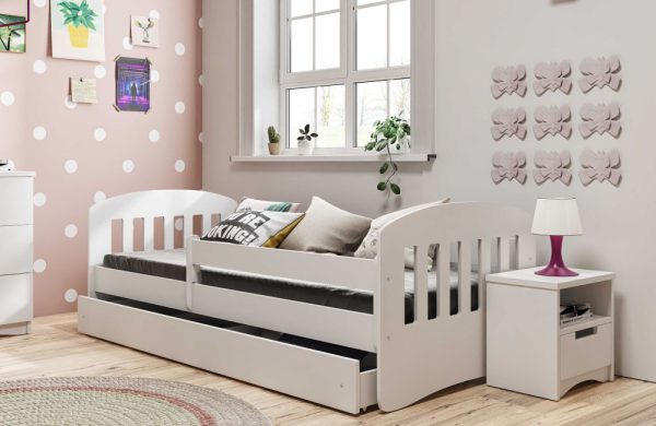 Łóżko dziecięce z materacem KINDER 1 80x180 w kilku kolorach 1