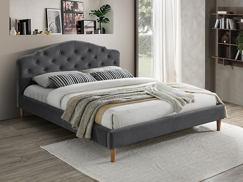 Łóżka tapicerowane - sen w wygodnym łóżku. Propozycje 20 najpiękniejszych łóżek, które Cię zauroczą! 37