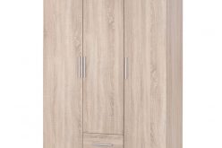 Tanie szafy 120 cm 3 drzwiowe z szufladami LIMA S-3 120 - modne kolory do wyboru 4