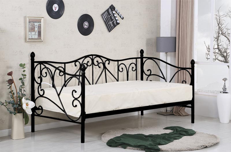 SUMATRA 90 - łóżko metalowe białe lub czarne 4