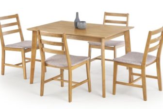 CORDOBA - ZESTAW stół z krzesłami 5