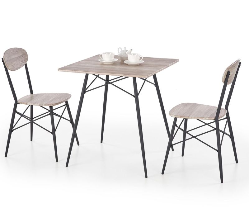 KABIR 1 - ZESTAW stół z krzesłami 2