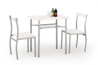 Mały stół z krzesłami do kuchni NATAN różne kolory 51