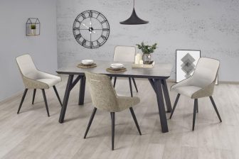 Stół z betonowym blatem na 8 osób HALIFAX 272