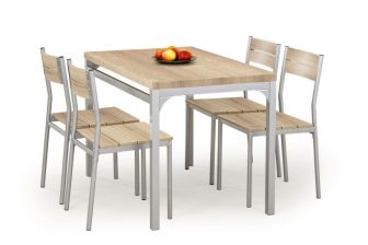Stół z krzesłami do jadalni MALCOLM różne kolory 3
