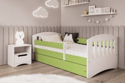Łóżko dziecięce z materacem KINDER 1 - 80x160 w kilku kolorach 2