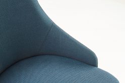 Krzesło TOLEDO tapicerowane w różnych kolorach na drewnianych nogach 3