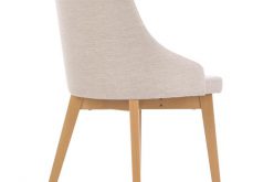 Krzesło TOLEDO tapicerowane w różnych kolorach na drewnianych nogach 15