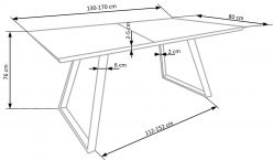 TREVOR - stół nowoczesny rozkładany 6