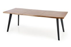 Stół z nieregularnym blatem rozkładany loftowy z metalowymi nogami 8 osobowy DICK 8