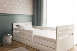 Łóżko łóżeczko dziecięce z materacem BUBU 180x80 różne kolory 4
