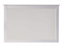 OTTON - wąska biała szafa z lustrem drzwi pojedyncze styl klasyczny 29