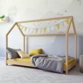Łóżko łóżeczko dziecięce DOMEK 160x80 - 3 KOLORY 2