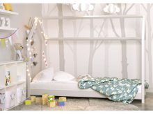 Łóżko łóżeczko dziecięce DOMEK 160x80 - 3 KOLORY 6