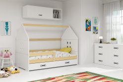 DOMEK NEW 160X80 - łóżko z szufladą i materacem - KILKA KOLORÓW 4