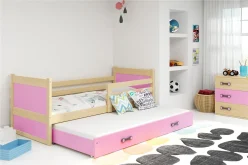 Rozsuwane podwójne łóżko dla dzieci wiele kolorów ELMO DUO 90X200 16