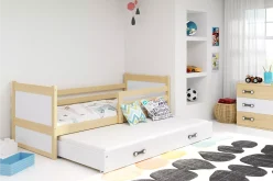 Rozsuwane podwójne łóżko dla dzieci wiele kolorów ELMO DUO 90X200 14