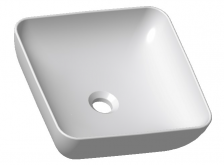 NORDINA - zestaw białych mebli łazienkowych wiszących z lustrem 3