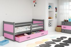 Łóżko z pojemnikiem i materacem - duży wybór kolorów - ELMO ONE 90x200 11