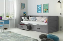 Łóżko rozsuwane dwuosobowe 200x80 z materacem - HEMES 5