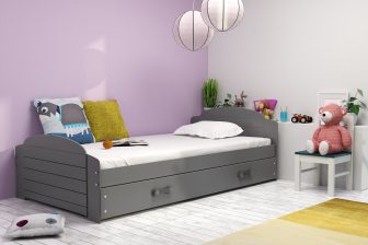 LILO - łóżko jednoosobowe parterowe komplet - KOLORY 18