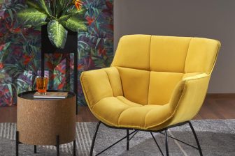 Zjawiskowy fotel do loftu BUGGIO - modne kolory 60