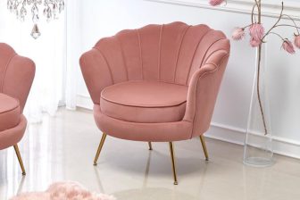 Glamour fotel muszelka AMORE - piękne kolory do wyboru 57