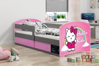YOGI 160X80 - łóżko dziecięce jednoosobowe ze schowkiem - komplet - DUŻO WZORÓW 10