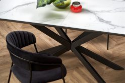 DIESEL - rozkładany stół z blatem marmurowym 3