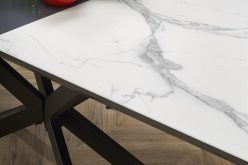 DIESEL - rozkładany stół z blatem marmurowym 10
