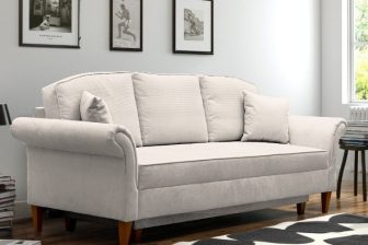 Bardzo ładna kanapa z funkcją spania w stylu angielskim ALEXANDRA 47