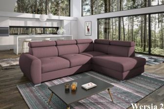 Narożnik salonowy z funkcją spania PARMA system PUMA 33