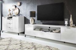 Szafki RTV długie COSMO 2SZ - 220 cm - 2 kolory do wyboru 6