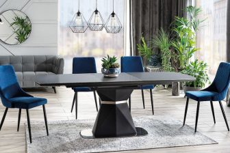 Luksusowy stół do salonu rozkładany 10 osobowy CORTEZ - 2 kolory 151