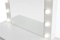 Toaletka do wizażu makijażu z oświetleniem lustro HOLLY 3