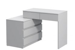SIGMA - biurko narożne z szufladami i komodą 3