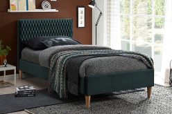 Łóżko pojedyncze tapicerowane LAZURO 90 3