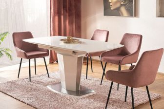 Luksusowy stół do jadalni rozkładany 160x80 HOUSTON - 2 kolory 174