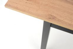 GREG - stół rozkładany kolor dąb wotan/czarny 2
