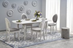 HORACY - stół rozkładany kolor blat - biały (150-190x80x76 cm) 4