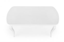 HORACY - stół rozkładany kolor blat - biały (150-190x80x76 cm) 8